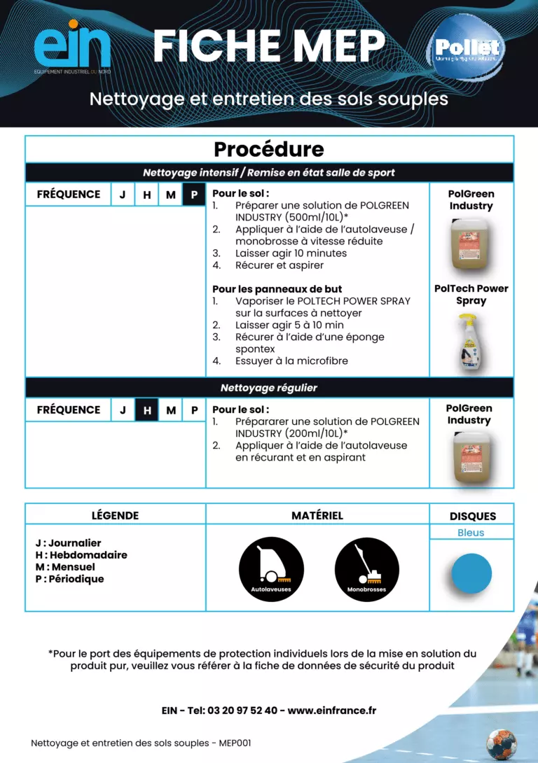 Fiches techniques et de sécurité