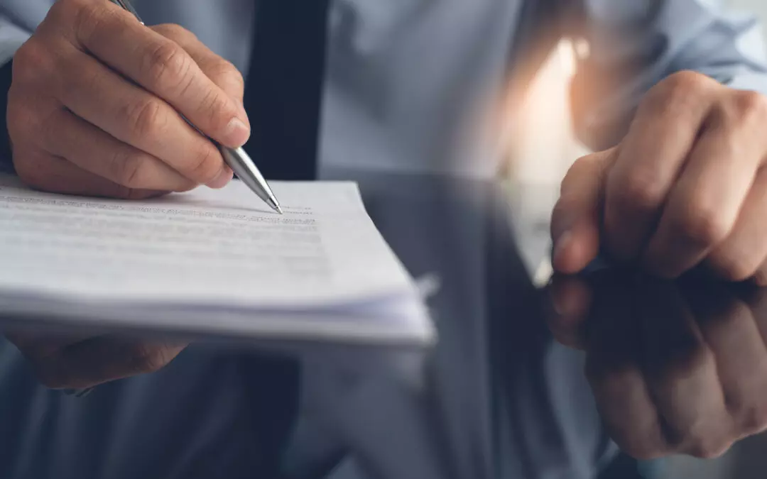 signature d'un contrat pour de la location longue durée